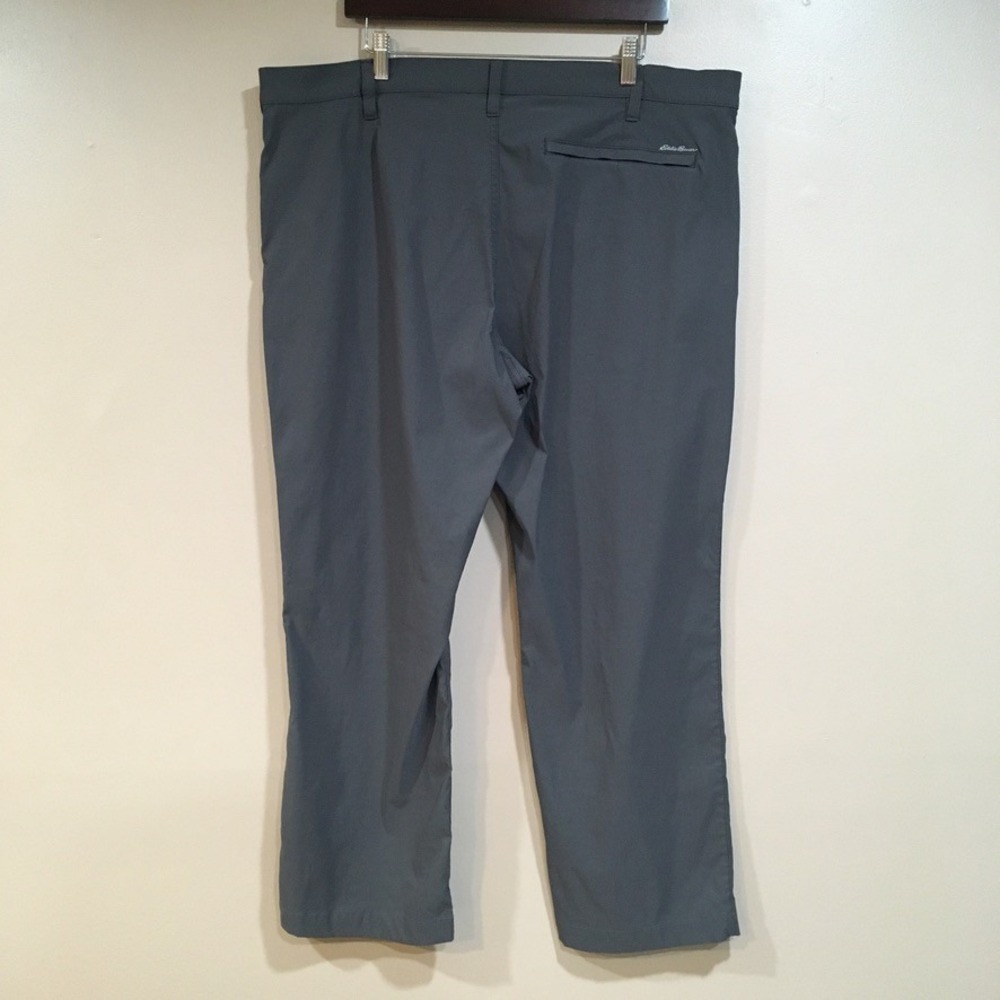 Eddie Bauer Performance Chino Pants Mens 40x30 Gray Outdoor Gorpcore Utility - Picture 6 of 12